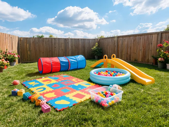 Outdoor play and sensory activity products