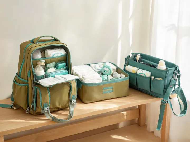 Diaper bag and nursery organization