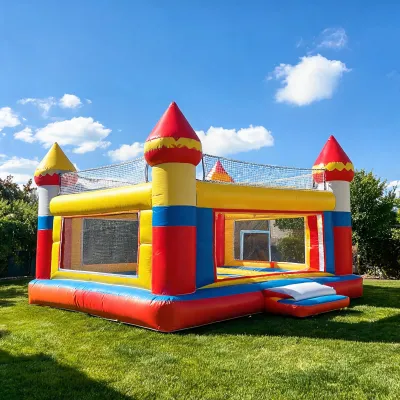 dude perfect bounce house